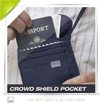 Lewis N. Clark RFID Blocking Stash Neck Wallet, Travel Pouch + Passport Holder - Image 9