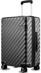 LUGGEX Luggage with Spinner Wheels, Polycarbonate Hard Shell Suitcase, Carry On by LuggeXLUGGAGE