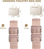 Hanging Toiletry Bag for Women Travel, 2 Sizes Large & Small Waterproof - Image 2