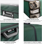 Transparent PVC Suitcase Cover, No Disassembly Required Clear Luggage Protector - Image 5