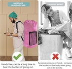 Laundry Bag Backpack, Extra Large Travel Laundry Bag - Image 6