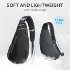 G4Free Sling Bag for Men Women, Small Crossbody Backpack Lightweight Chest - Image 7