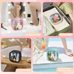 YOOLIFE Initial Makeup Bag Travel Toiletry Bag - Image 5