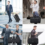 Garment Bags with Wheels, Garment Convertible Weekender Bags, Large Garment Bags - Image 7