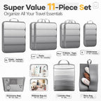 Veken 11 Set Compression Packing Cubes - Image 2