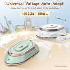 Newbealer Travel Iron with Global Voltage, 100-240V Mini Dry Iron - Image 3