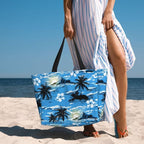 Beach Bag for Women Beach Tote Bag Waterproof Sandproof Large Bags - Image 6