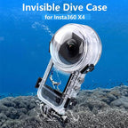 Invisible Dive Case Compatible for Insta360 X4 Dive Housing Case 50m 164ft - Image 2