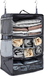 TABITORA Travel Portable Hanging Shelves Closet Organizer Packing Luggage by TABITORA%EF%BC%9ANewStart%EF%BC%8CNewLife