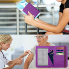ZOPPEN Passport Holder Wallet, Passport Cover Travel Wallet Women Travel - Image 3