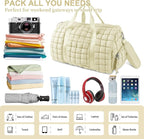 Quilted Travel Duffle Bag Gym Bag - Image 5
