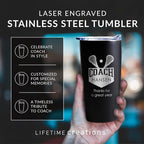 Lifetime Creations Custom Lacrosse Coach Tumbler - Image 3