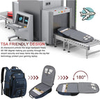 TSA Friendly Travel Laptop Backpack 18.4 inch XXXL Gaming Backpack - Image 5