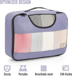 Veken 8 Set Packing Cubes for Travel Essentials, Suitcase Organizer Bags in 4 - Image 4
