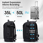 Vacuum Travel Backpack with Pump, 50L Expandable Compression Backpack With - Image 6