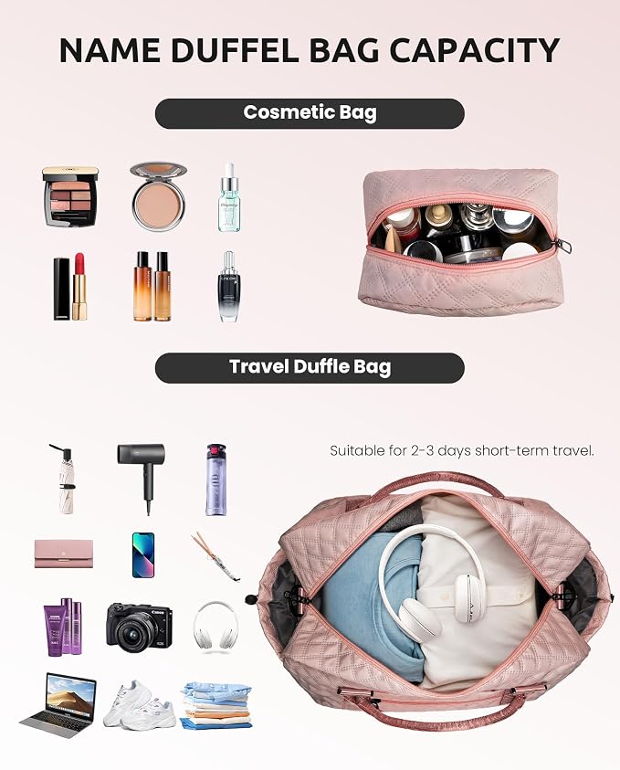 Gifts for Mom-Initial Duffle Bag - Image 3