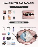 Gifts for Granddaughter-Initial Duffle Bag - Image 3