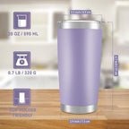 20 oz Tumbler Stainless Steel Tumblers - Image 5