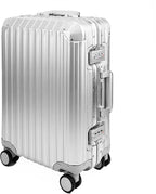 All Aluminum Luggage Suitcase 3 Sizes TSA Lock Carry On Silver - Image 2