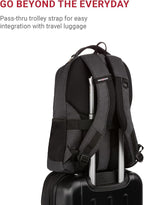 SwissGear Cecil 5505 Laptop Backpack, Light Grey - Image 4
