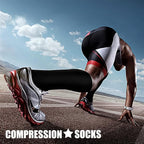 CHARMKING Compression Socks for Women & Men Circulation 15-20 mmHg is Best - Image 3