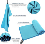 Microfiber Travel Towel, Soft Lightweight Quick Dry Towel, Super Absorbent - Image 5