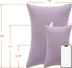 NTBAY Tiny Pillows, Down Alternative 7"x11" Microfiber Mini Pillow - Image 5