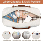 Weekender Bag for Women, Travel Duffel Bag Carry On Overnight Bag - Image 4