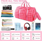 Quilted Travel Duffle Bag Gym Bag - Image 3