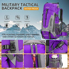 King'sGuard 60L Hiking Backpack Lightweight Camping Backpack - Image 6