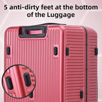 2 pieces 20/29 Aluminum Frame Carry On and Checked Luggage Set - Image 9