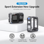 TELESIN Upgraded Aluminum Alloy Cage Frame Housing - Image 2