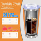 20oz Tumbler Bulk Stainless Steel Tumbler Cup - Image 5