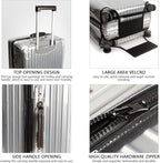 Transparent PVC Suitcase Cover, No Disassembly Required Clear Luggage Protector - Image 6
