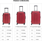 Kenneth Cole REACTION Out of Bounds Lightweight Hardshell 4-Wheel Spinner - Image 5