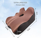Seat Cushion, X-Large Memory Foam Office Chair Cushion, - Image 2