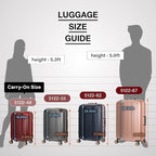 LEGEND WALKER Hardside Expandable Zipper Luggage, 5122-48-NV - Image 6