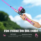 Kids Fishing Pole Set, Telescopic Fishing Rod Reel Combo Kids Starter Kit - Image 4