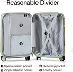 Hanke Expandable Hard Shell Luggage Sets 2 piece Carry on Luggage - Image 7