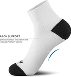 PAPLUS Ankle Compression Socks for Women 6 Pairs, Running Athletic Socks - Image 4