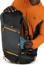 Osprey Talon Velocity 30L Men's Hiking Backpack, Dark Charcoal/Tumbleweed - Image 10