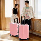 Krute Luggage 24 Inch Aluminum Frame Zipperless Suitcase - Image 4