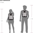 SwissGear Cecil 5505 Laptop Backpack, Heather Grey - Image 6