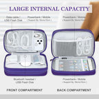 FYY Electronic Organizer, Large Travel Cable Organizer Bag Pouch Electronic - Image 3