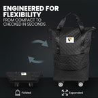 ISOKE Foldable Travel Duffel Bag - Image 2