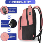 LARIPOP Travel Laptop Backpack, 15.6 Inch Business Laptop backpack - Image 3