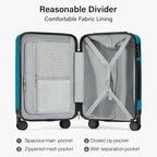 Hanke 2 Piece Hard Shell Luggage Sets - Image 6