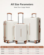 28 inch Luggage Hardside and Lightweight Suitcase - Image 8