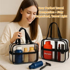 XEWEA 2PCS Small TSA Approved Clear Travel Toiletry Bags - Image 4