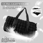 Quilted Travel Duffle Bag Gym Bag - Image 7